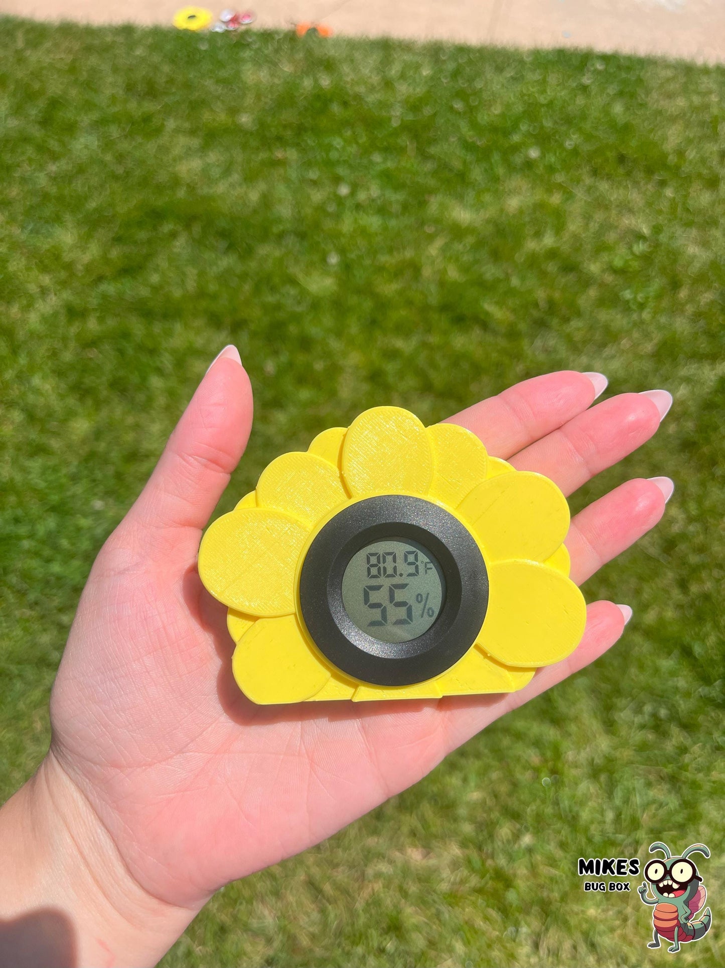 Sunflower Temp & Humidity Gauge – Gauge Included