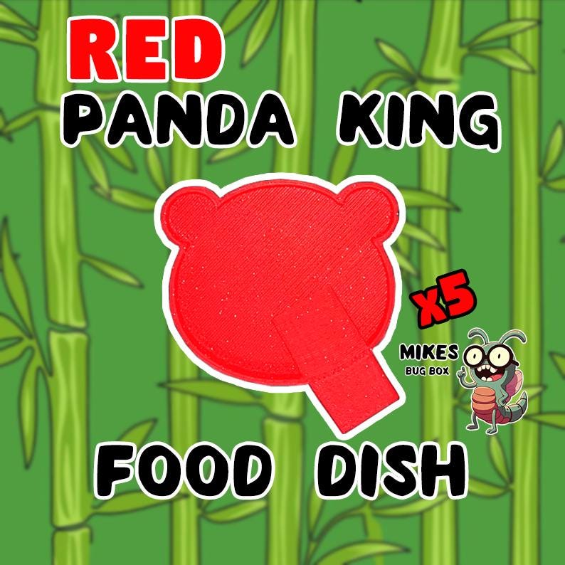 Panda Isopod Food Bowl 5 Pack