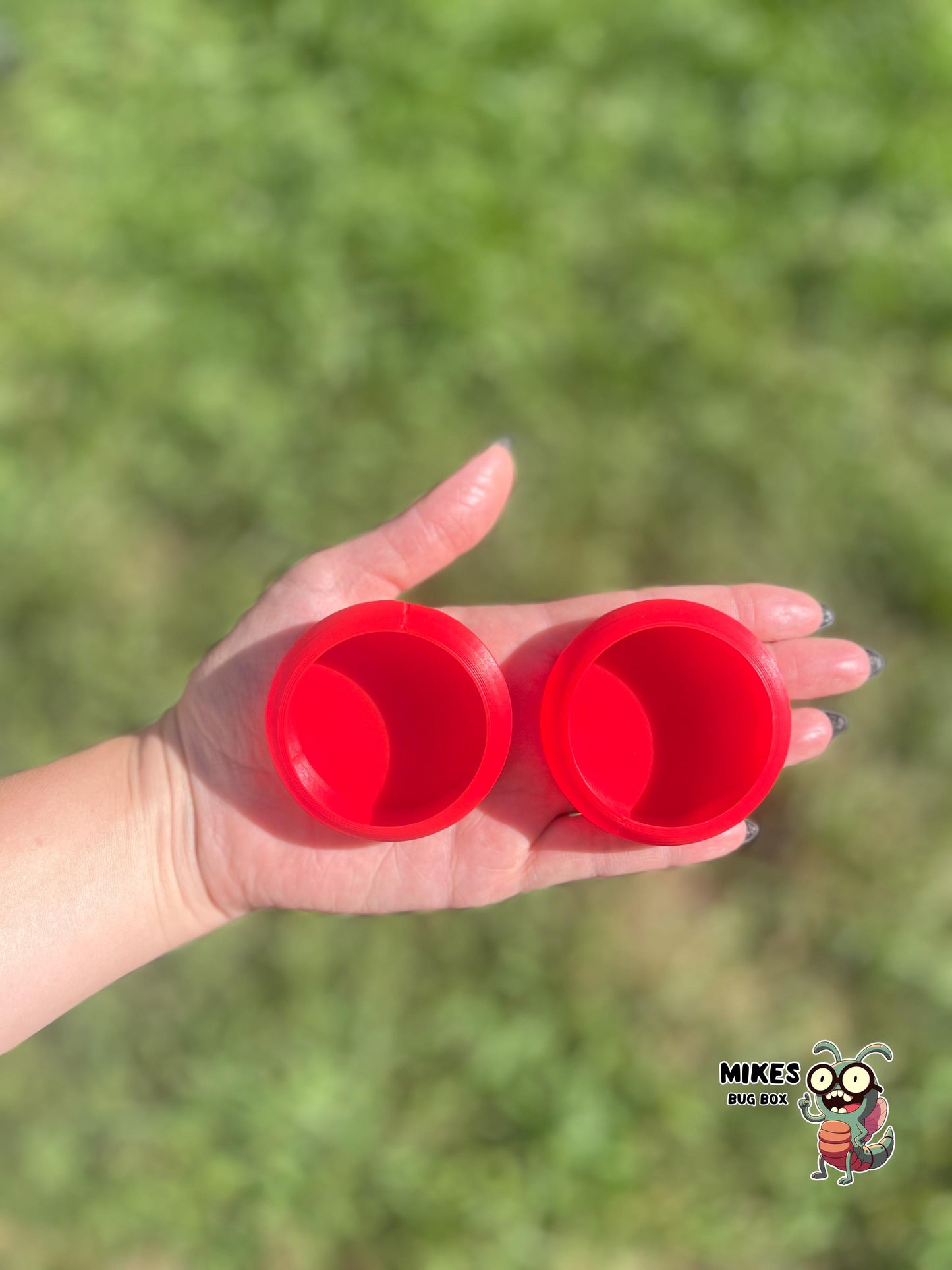 2-Pack Reptile “No Escape” Feeder Bowl – Custom Color Choice