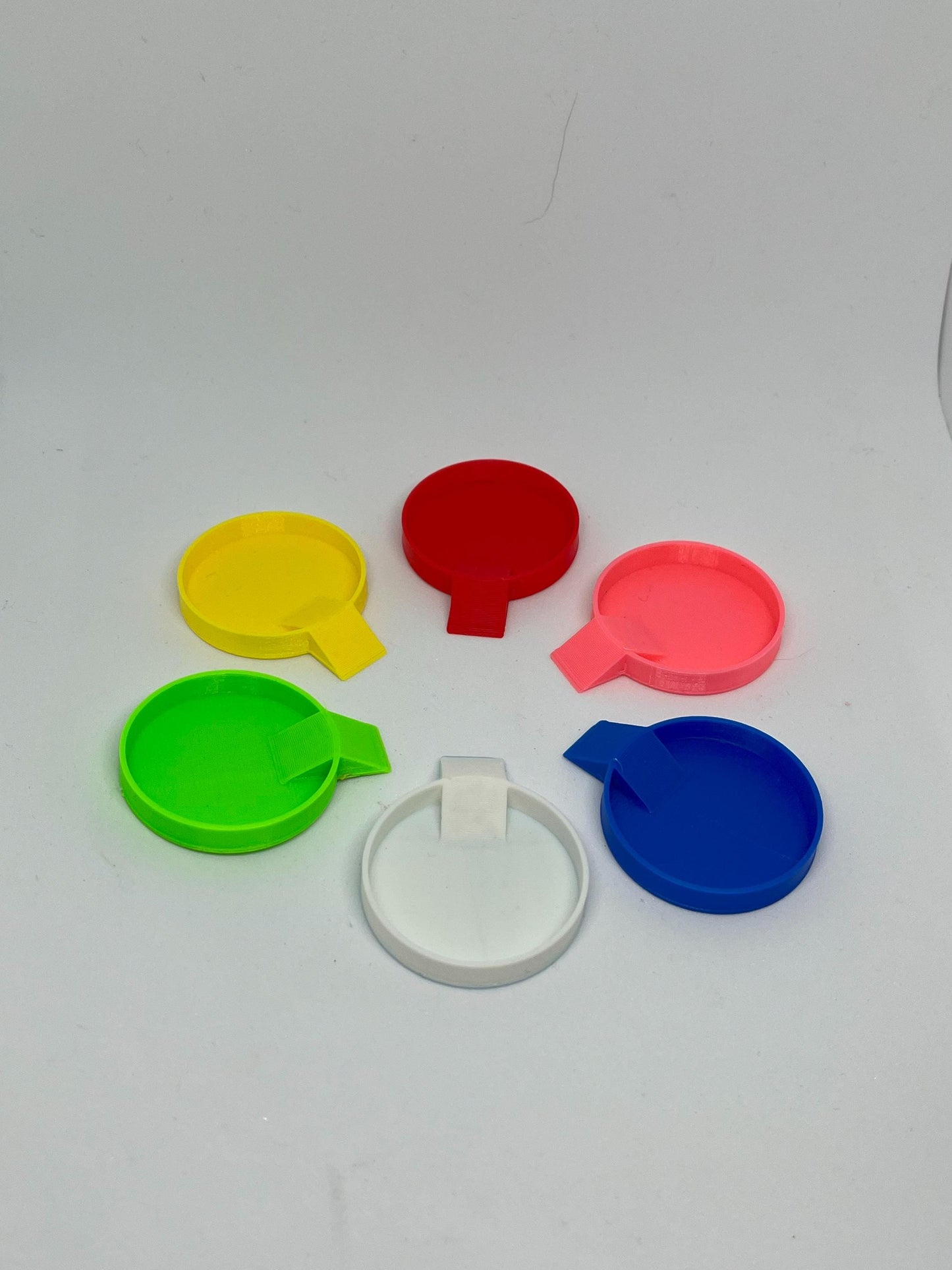 Circle Isopod Food/Water Bowl | Gecko Calcium Dish | 6 PACK