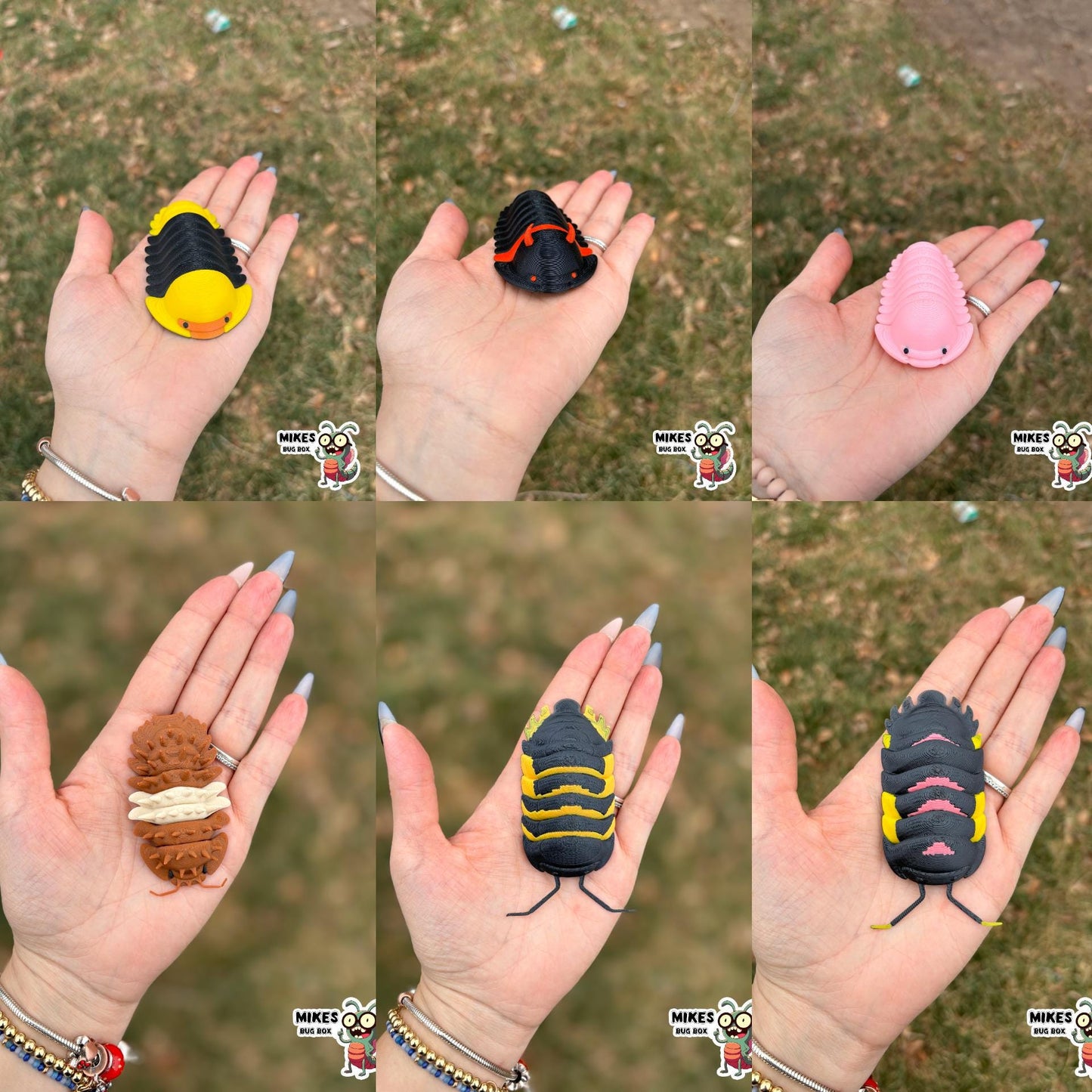 3D Printed isopods