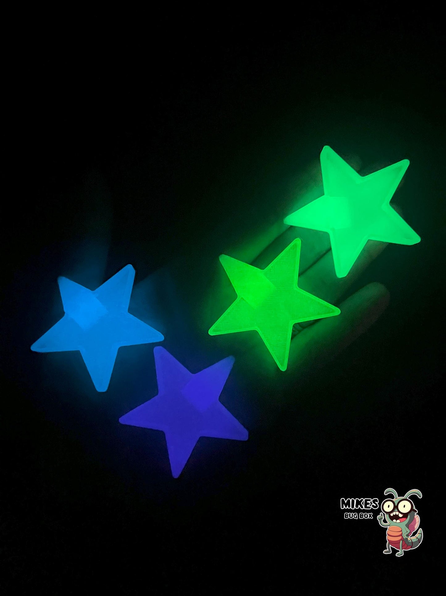 Glow-in-the-Dark Food or Calcium Dish / 4 pack